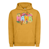 Pigment Peanut Butter floral mama Urban Hoodie - JahusDesignShop