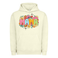 Pigment Pistachio floral mama Urban Hoodie - JahusDesignShop