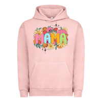 Pigment Salmon floral mama Urban Hoodie - JahusDesignShop