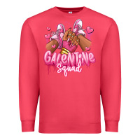Cardinal galentine squad afro girl sneakers Premium Sweatshirt - RanaPortraitStore