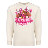 Sandshell galentine squad afro girl sneakers Premium Sweatshirt - RanaPortraitStore