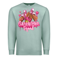 Seafoam galentine squad afro girl sneakers Premium Sweatshirt - RanaPortraitStore