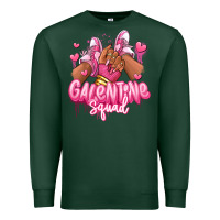 Sports Green galentine squad afro girl sneakers Premium Sweatshirt - RanaPortraitStore