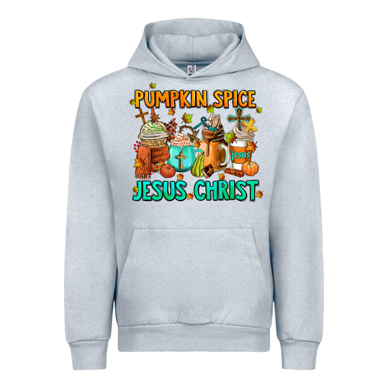 Pumpkin Spıce Jesus Christ Coffee Cups Urban Hoodie by AdoDesignShop | Teevron
