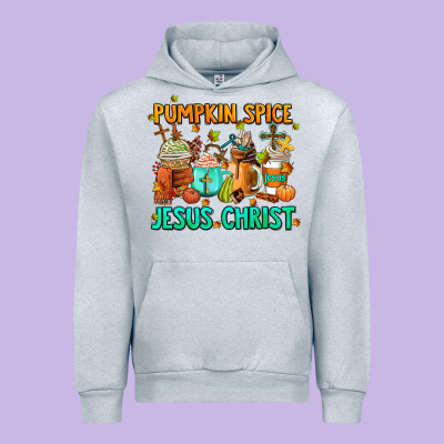 Pumpkin Spıce Jesus Christ Coffee Cups Urban Hoodie Designed By Adodesignshop