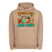 Pigment Burro pumpkin spıce jesus christ coffee cups Urban Hoodie - AdoDesignShop