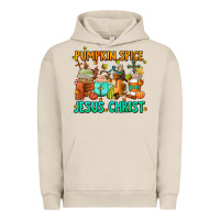 Pigment French Oak pumpkin spıce jesus christ coffee cups Urban Hoodie - AdoDesignShop
