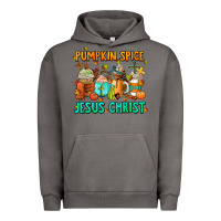 Pigment Tornado pumpkin spıce jesus christ coffee cups Urban Hoodie - AdoDesignShop