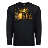 Black queen glitter Premium Sweatshirt - RanaPortraitStore