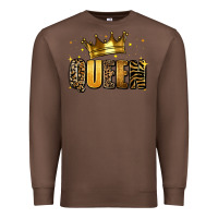 Chestnut queen glitter Premium Sweatshirt - RanaPortraitStore
