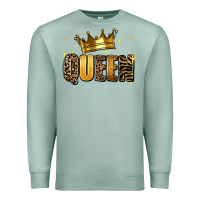 Seafoam queen glitter Premium Sweatshirt - RanaPortraitStore