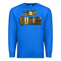 True Royal queen glitter Premium Sweatshirt - RanaPortraitStore