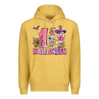 Antique Gold my first pink halloween Premium Hoodie - AdoDesignShop