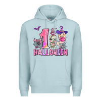 Blue Mist my first pink halloween Premium Hoodie - AdoDesignShop