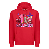 Red my first pink halloween Premium Hoodie - AdoDesignShop