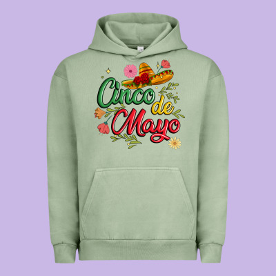 Cinco De Mayo Urban Hoodie Designed By Jahusdesignshop