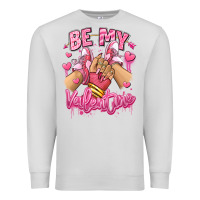 Dove Grey be my valentine light skinned girl sneakers Premium Sweatshirt - RanaPortraitStore