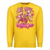 Lemon be my valentine light skinned girl sneakers Premium Sweatshirt - RanaPortraitStore