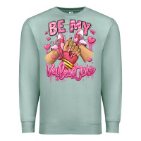 Seafoam be my valentine light skinned girl sneakers Premium Sweatshirt - RanaPortraitStore