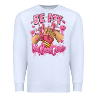 White be my valentine light skinned girl sneakers Premium Sweatshirt - RanaPortraitStore