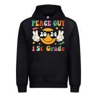 Black peace out 2024 1st grade Urban Hoodie - JahusDesignShop