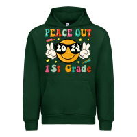 Forest Green peace out 2024 1st grade Urban Hoodie - JahusDesignShop