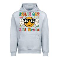 Heather Grey peace out 2024 1st grade Urban Hoodie - JahusDesignShop