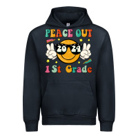 Navy peace out 2024 1st grade Urban Hoodie - JahusDesignShop