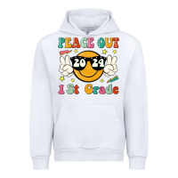 White peace out 2024 1st grade Urban Hoodie - JahusDesignShop