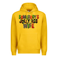 Lemon Somebody's Jolly Ass Wife Premium Hoodie - FaDigitalArtStudio