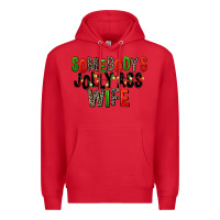 Red Somebody's Jolly Ass Wife Premium Hoodie - FaDigitalArtStudio