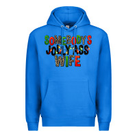 True Royal Somebody's Jolly Ass Wife Premium Hoodie - FaDigitalArtStudio