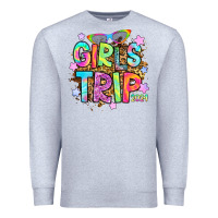 Heather Grey girls trip 2024 Premium Sweatshirt - RanaPortraitStore