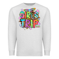 Oatmeal Heather girls trip 2024 Premium Sweatshirt - RanaPortraitStore