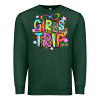 Sports Green girls trip 2024 Premium Sweatshirt - RanaPortraitStore