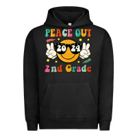 Peace Out 2024 2nd Grade Urban Hoodie | Teevron