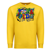 Lemon pura vida costa rica rana Premium Sweatshirt - RanaPortraitStore