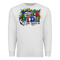 Oatmeal Heather pura vida costa rica rana Premium Sweatshirt - RanaPortraitStore