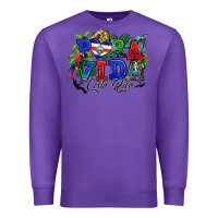 Purple pura vida costa rica rana Premium Sweatshirt - RanaPortraitStore