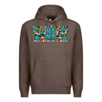 Coffee western cowhide mama 16oz libbey glass Premium Hoodie - HRA Design Shop