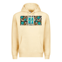Pina Colada western cowhide mama 16oz libbey glass Premium Hoodie - HRA Design Shop