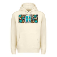 Sandshell western cowhide mama 16oz libbey glass Premium Hoodie - HRA Design Shop