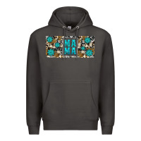 Smoke western cowhide mama 16oz libbey glass Premium Hoodie - HRA Design Shop
