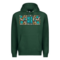 Sports Green western cowhide mama 16oz libbey glass Premium Hoodie - HRA Design Shop