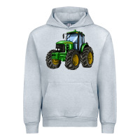 Heather Grey farm tractor Urban Hoodie - AdoDesignShop