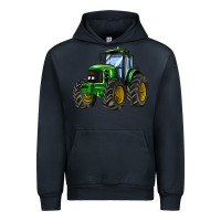 Navy farm tractor Urban Hoodie - AdoDesignShop