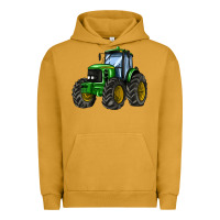 Pigment Peanut Butter farm tractor Urban Hoodie - AdoDesignShop