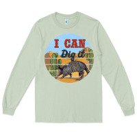 Matcha i can dig it armadillo Long Sleeve Tee - BarkalooDesign