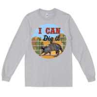 Moon Dust i can dig it armadillo Long Sleeve Tee - BarkalooDesign