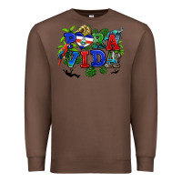 Chestnut pura vida costa rica Premium Sweatshirt - RanaPortraitStore